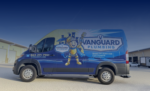 Vanguard Plumbing Truck